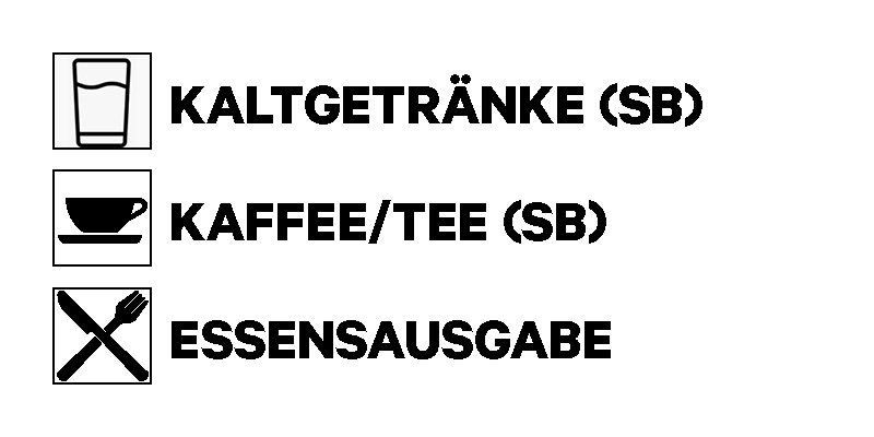 Markierung Ausgabestellen